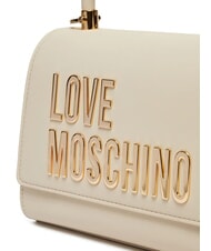 LOVE MOSCHINO BOLD LOVE Mini sac à main avec bandoulière Ivoire - Sacs pour Femme - 3