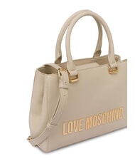 LOVE MOSCHINO BOLD LOVE Sac à main avec bandoulière Ivoire - Sacs pour Femme - 3