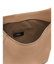 FURLA LARA sac bandoulière en cuir désert - Sacs pour Femme - 7