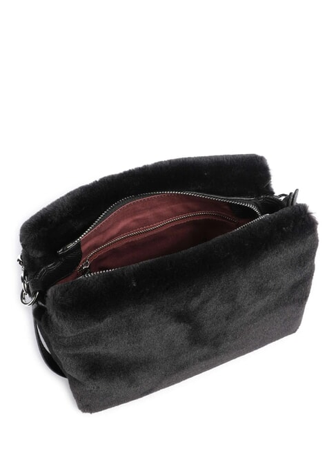 BOHEME SYNTHETIC FUR sac bandoulière Noir - Sacs pour Femme