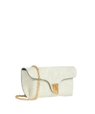 COCCINELLE DOUBLE BEAT CRA sac bandoulière neige/noir - Sacs pour Femme - 3