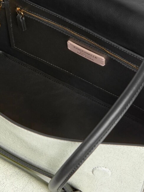 DOUBLE BEAT CRA sac bandoulière neige/noir - Sacs pour Femme