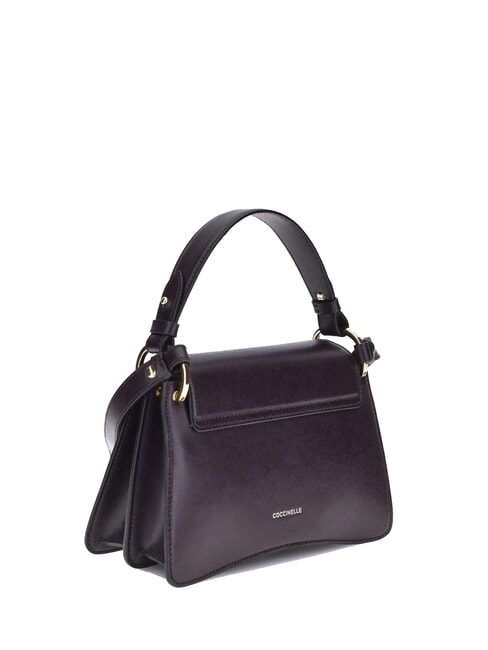 C-ME CALF COCKER Petit sac en cuir avec bandouli&egrave;re prunes - Sacs pour Femme
