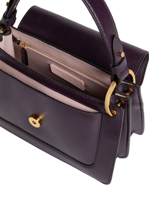 C-ME CALF COCKER Petit sac en cuir avec bandouli&egrave;re prunes - Sacs pour Femme
