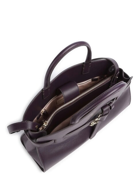 SABINE Sac à main avec bandoulière prunes - Sacs pour Femme