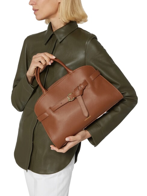 SABINE Sac à main avec bandoulière prunes - Sacs pour Femme