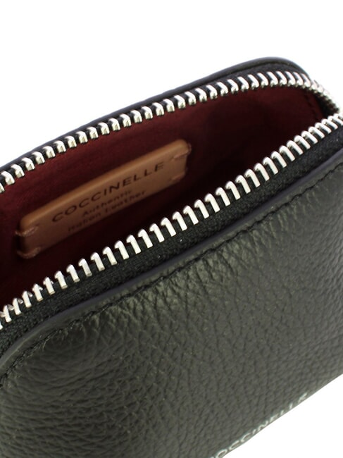 HELGA Trousse de toilette en cuir Noir - Pochettes & Trousses