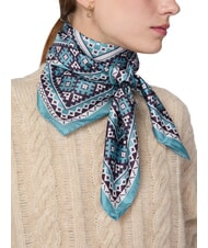 COCCINELLE NORDIC FRAMES foulard en soie multi arctique bl - &Eacute;charpes - 3