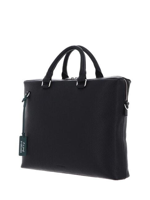 STG SOFT porte-documents en cuir Noir - Sacs pour Femme