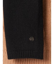 COCCINELLE ELEONOR &Eacute;charpe en laine m&eacute;lang&eacute;e Noir - &Eacute;charpes - 2