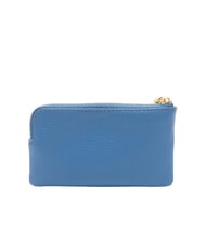 COCCINELLE METALLIC SOFT Porte-monnaie enveloppe bleu - Portefeuilles Femme - 2