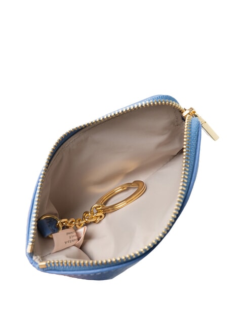 METALLIC SOFT Porte-monnaie enveloppe bleu - Portefeuilles Femme