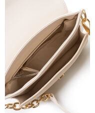 MARIO VALENTINO UNIKA Petit sac bandoulière à rabat écru/beige - Sacs pour Femme - 5