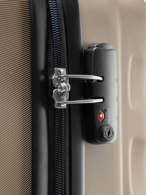 SPEEDLINK Ensemble de 3 chariots : cabine, moyen, grand perle / crème - Ensemble Valises