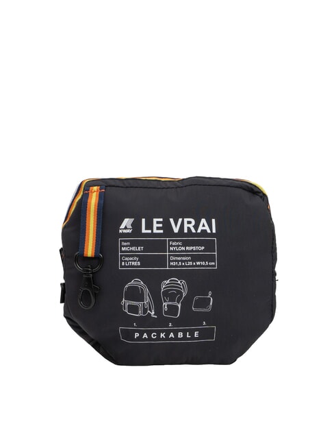 P. LE VRAI 4.0 MICHELET Sac &agrave; dos pliable et imperm&eacute;able noir aussi - Sacs &agrave; dos pour l'&Eacute;cole & les Loisirs