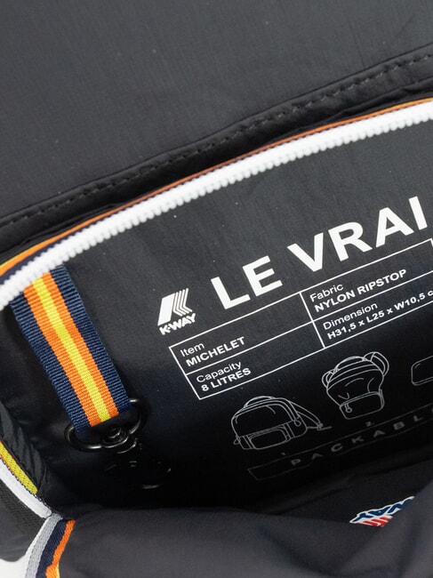 P. LE VRAI 4.0 MICHELET Sac &agrave; dos pliable et imperm&eacute;able noir aussi - Sacs &agrave; dos pour l'&Eacute;cole & les Loisirs