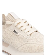 LIUJO EVELYN 916 Baskets chaussettes lait - Chaussures Femme - 4