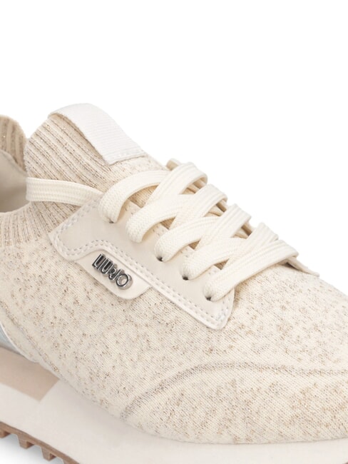 EVELYN 916 Baskets chaussettes lait - Chaussures Femme