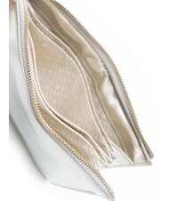 TOMMY HILFIGER TH MONOGRAM Pochette enveloppe avec dragonne argent m&eacute;tallique - Sacs pour Femme - 5