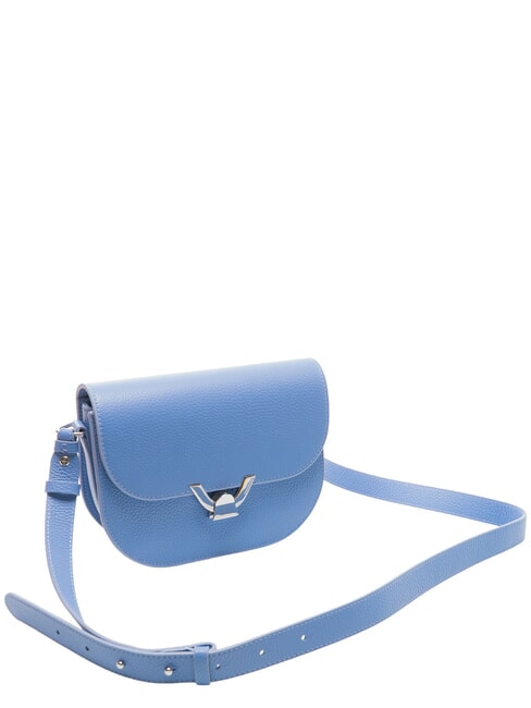 DEW Mini sac bandoulière en cuir bleu - Sacs pour Femme