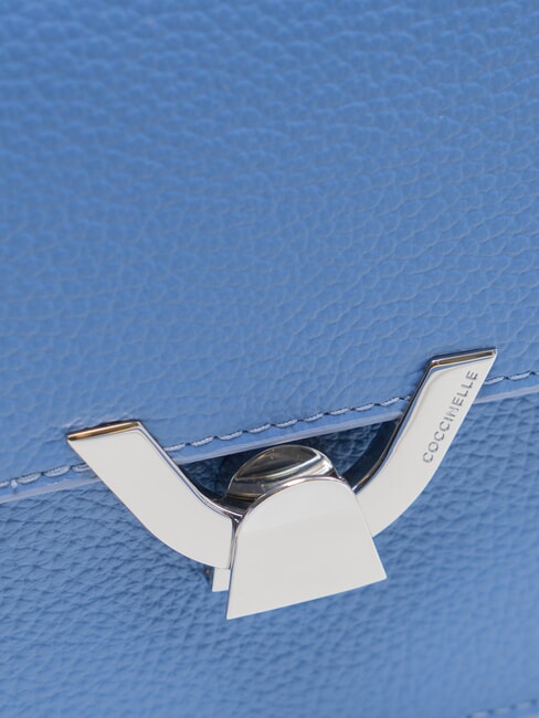 DEW Mini sac bandoulière en cuir bleu - Sacs pour Femme