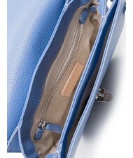 COCCINELLE DEW Mini sac bandoulière en cuir bleu - Sacs pour Femme - 5