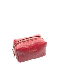 COCCINELLE TRAVEL Trousse de toilette en cuir sangria - Pochettes & Trousses - 2