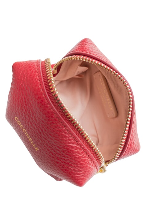 TRAVEL Trousse de toilette en cuir sangria - Pochettes & Trousses