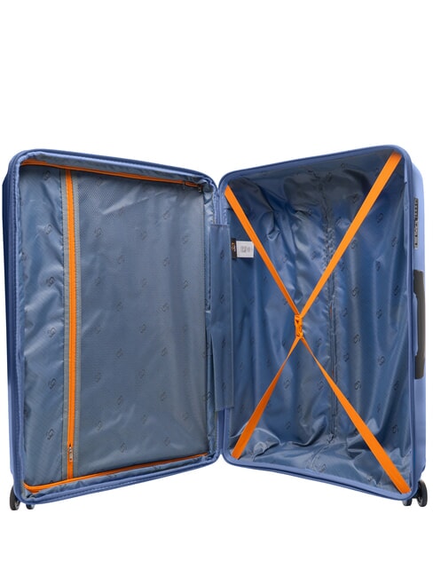 SLIDE Grand chariot extensible bleu royal - Valises Rigides