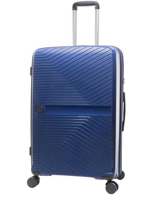SLIDE Grand chariot extensible bleu royal - Valises Rigides