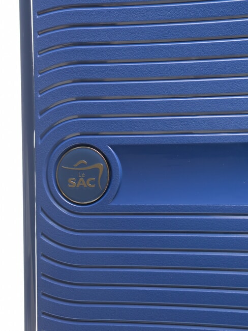 SLIDE Grand chariot extensible bleu royal - Valises Rigides