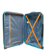 LESAC SLIDE Grand chariot extensible bleu malachite - Valises Rigides - 2