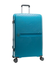 LESAC SLIDE Grand chariot extensible bleu malachite - Valises Rigides - 3