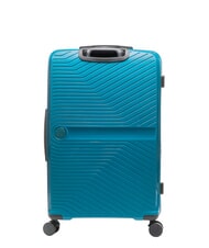 LESAC SLIDE Grand chariot extensible bleu malachite - Valises Rigides - 5