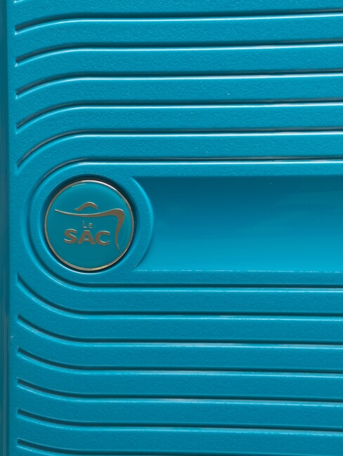 SLIDE Grand chariot extensible bleu malachite - Valises Rigides