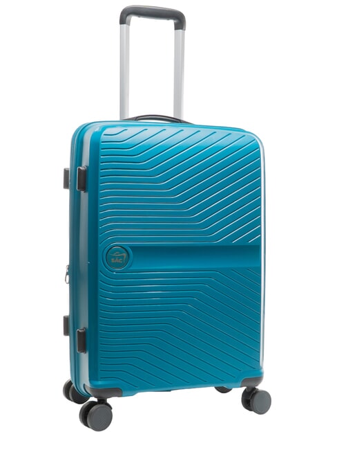 SLIDE Chariot moyen, extensible bleu malachite - Valises Rigides
