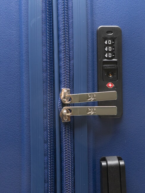 SLIDE Chariot moyen, extensible bleu royal - Valises Rigides