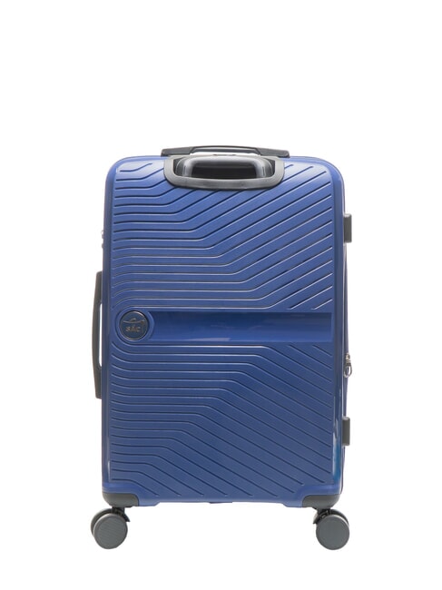 SLIDE Ensemble cabine + extensible moyen et grand, ultra-résistant bleu royal - Valises Rigides