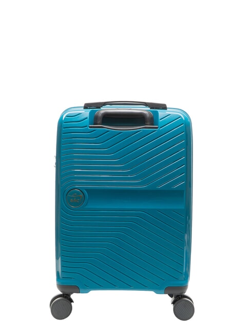 SLIDE Ensemble cabine + extensible moyen et grand, ultra-résistant bleu malachite - Valises Rigides