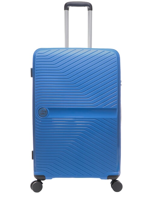 SLIDE Ensemble cabine + extensible moyen et grand, ultra-résistant bleu brumeux - Valises Rigides