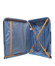 LESAC SLIDE Ensemble cabine + extensible moyen et grand, ultra-résistant bleu brumeux - Valises Rigides - 2