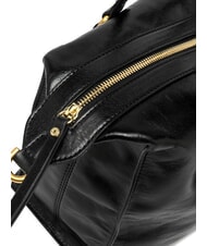 GIANNI CHIARINI ROXY Sac à main en cuir avec bandoulière Noir - Sacs pour Femme - 4