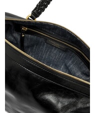 GIANNI CHIARINI ROXY Sac à main en cuir avec bandoulière Noir - Sacs pour Femme - 5