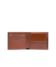 PIQUADRO BLUE SQUARE  Portefeuille moyen en cuir MARRON - Portefeuilles Homme - 2