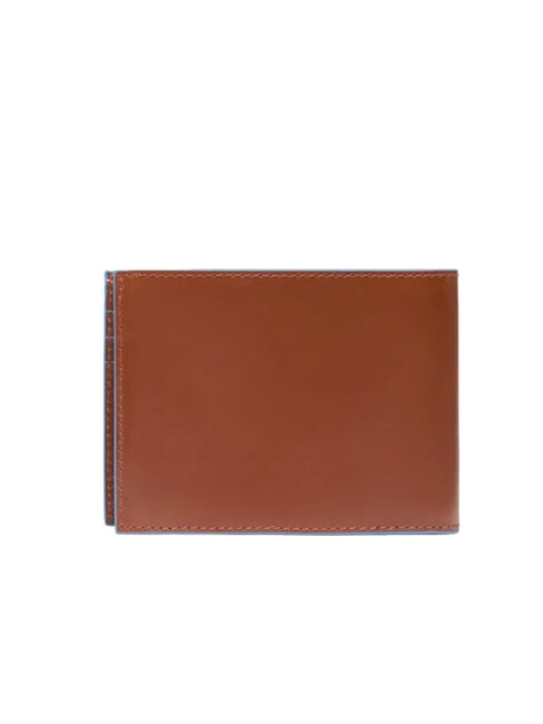 BLUE SQUARE  Portefeuille moyen en cuir MARRON - Portefeuilles Homme