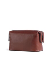 PIQUADRO BLACK SQUARE Trousse de beauté en cuir CUIR - Trousses - 2