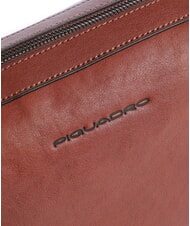 PIQUADRO BLACK SQUARE Trousse de beauté en cuir CUIR - Trousses - 3