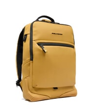 PIQUADRO CORNER SPECIALE GOMMATO Sac à dos pour ordinateur portable 15,6" jaune - Sacs à dos pour ordinateur portable - 2