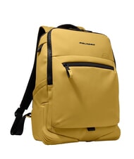 PIQUADRO CORNER SPECIALE GOMMATO  Sac à dos PC 14" jaune - Sacs à dos pour ordinateur portable - 2