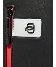 PIQUADRO URBAN Sac à dos en cuir pour ordinateur portable 15,6 pouces gris - Sacs à dos pour ordinateur portable - 5